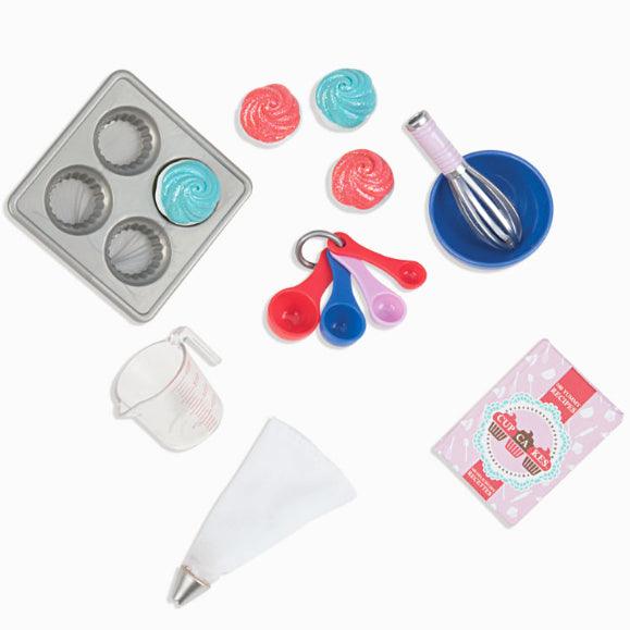 Our Generation: babeczki dla lalki Bake Me Cupcake Kit - Noski Noski