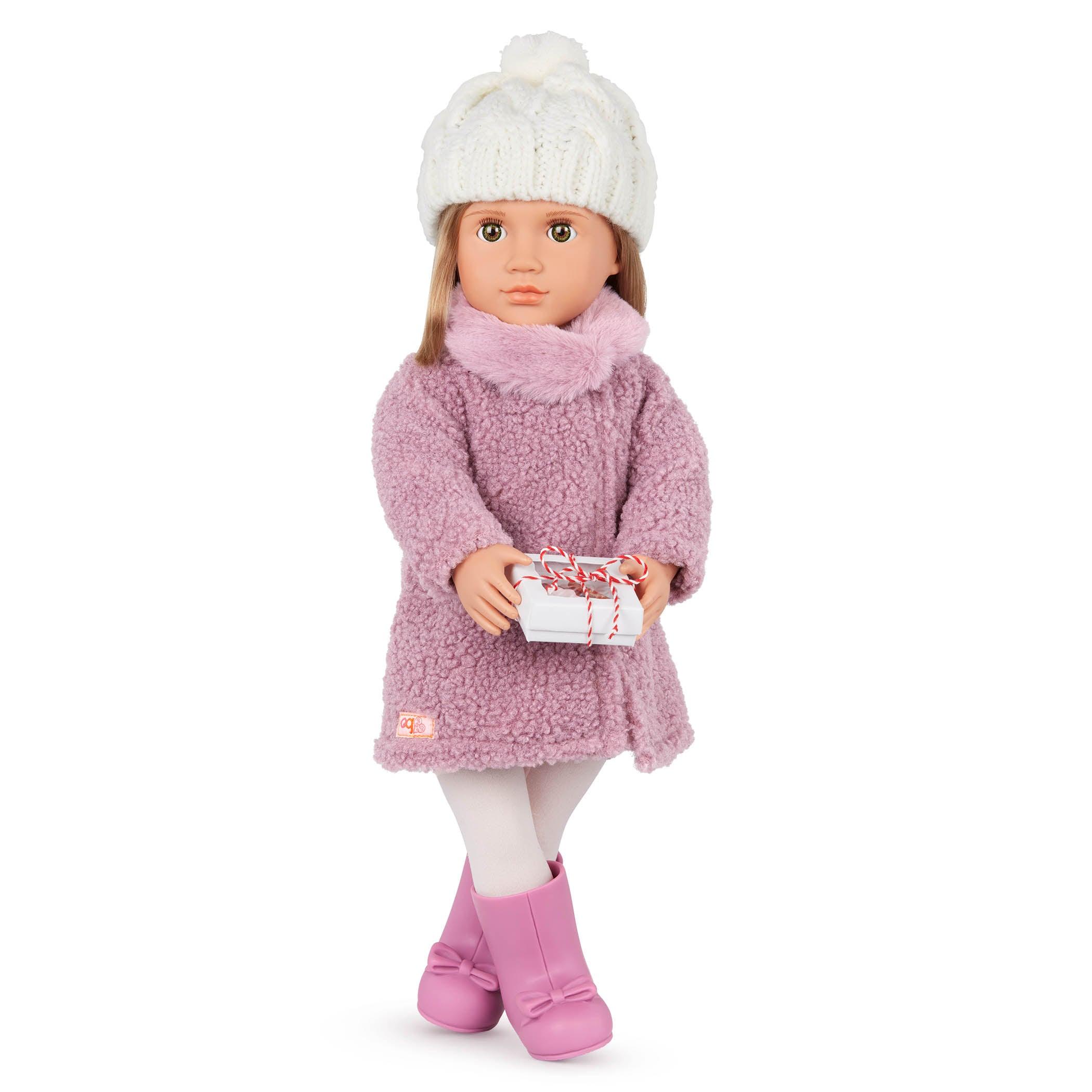 Our Generation: ciepły płaszczyk dla lalki Wonderfully Warm - Noski Noski