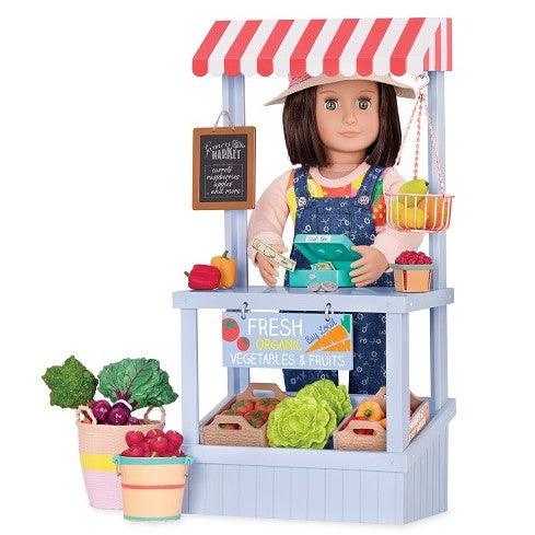 Our Generation: kram z warzywami Farmer’s Market Set - Noski Noski