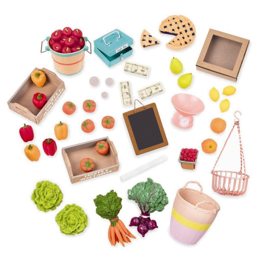 Our Generation: kram z warzywami Farmer’s Market Set - Noski Noski