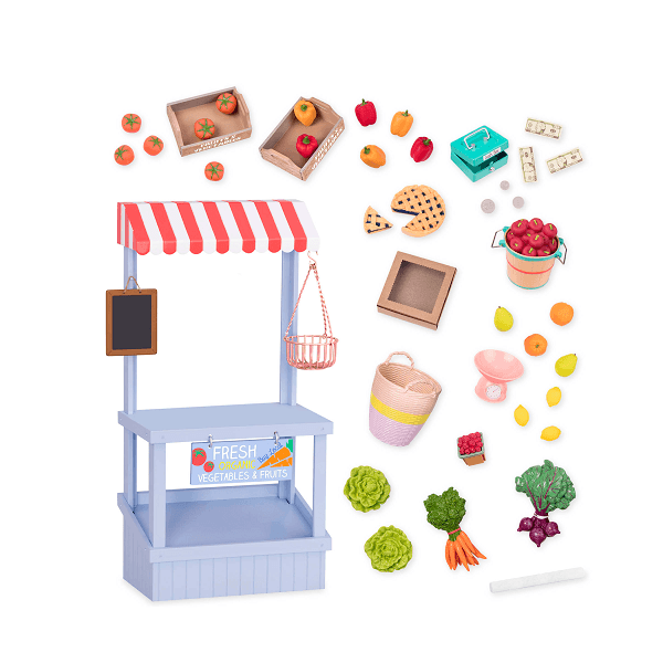 Our Generation: kram z warzywami Farmer’s Market Set - Noski Noski