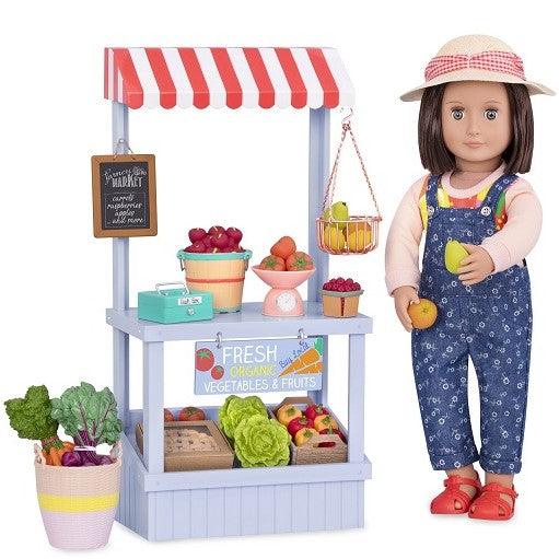Our Generation: kram z warzywami Farmer’s Market Set - Noski Noski