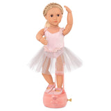 Our Generation: lalka baletnica z ruchomymi kończynami Erin 46 cm - Noski Noski