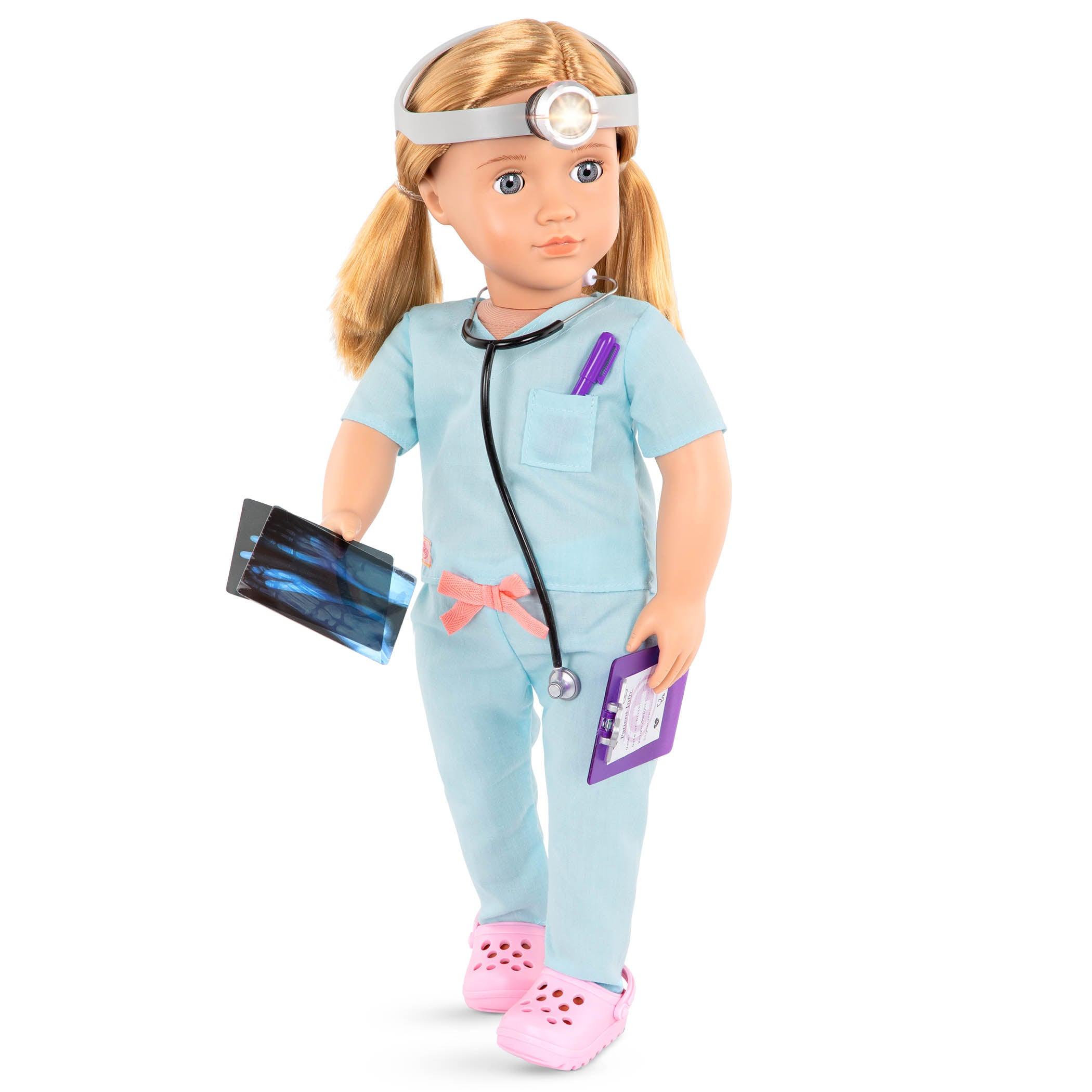 Our Generation: lalka Chirurg Dr Tonia 46 cm - Noski Noski