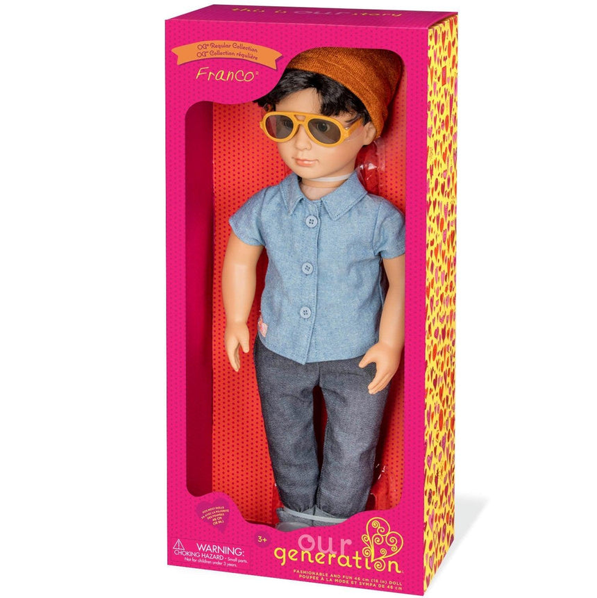 Our Generation: lalka chłopiec Franco 46 cm - Noski Noski