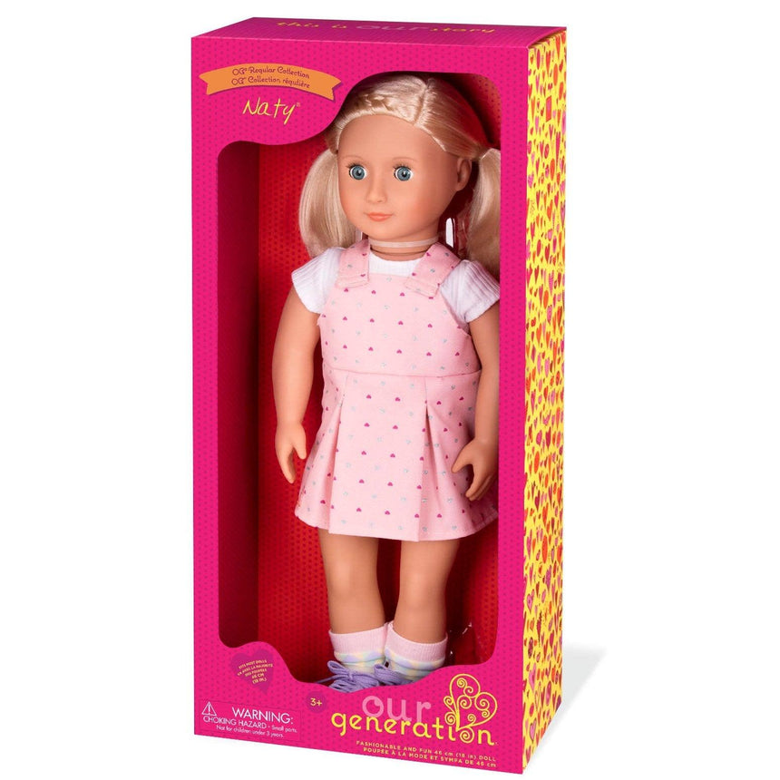 Our Generation: lalka Naty 46 cm - Noski Noski