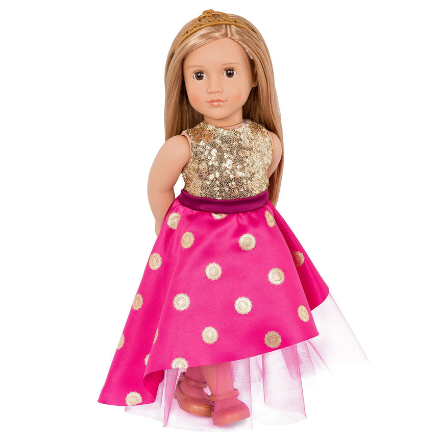 Our Generation: lalka w balowej kreacji Sarah 46 cm - Noski Noski
