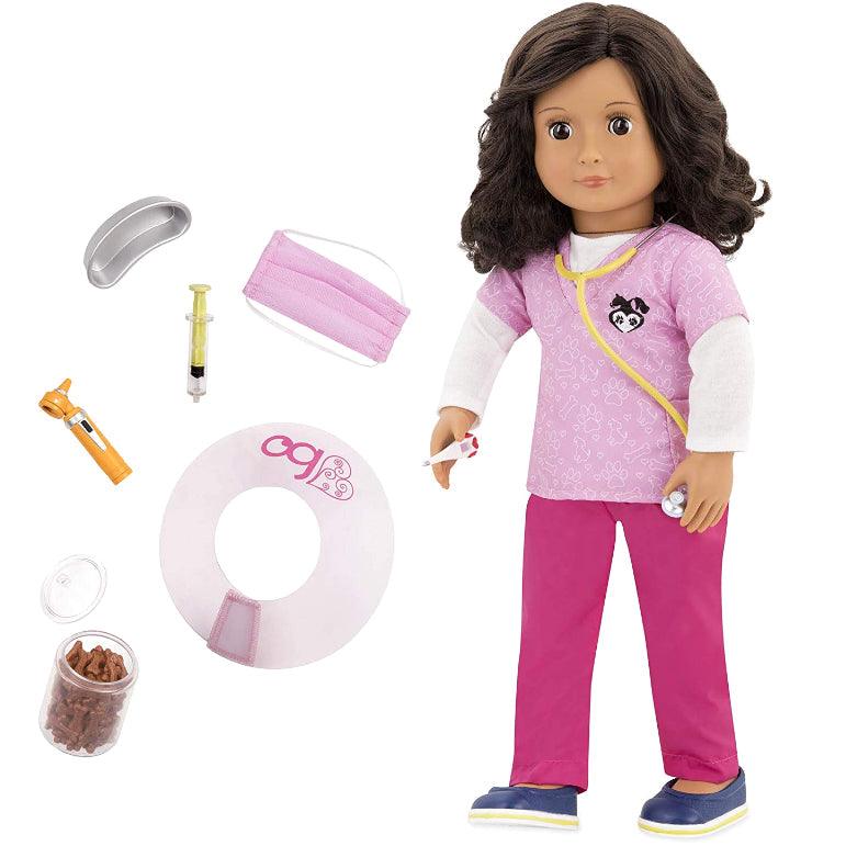 Our Generation: lalka weterynarz Dr Paloma 46 cm - Noski Noski