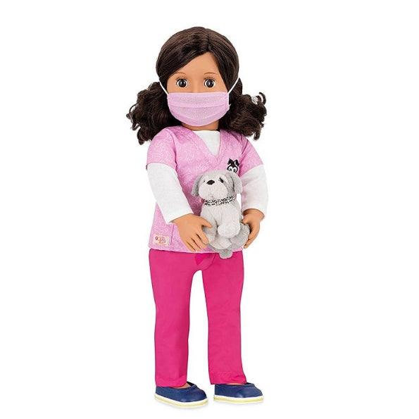 Our Generation: lalka weterynarz Dr Paloma 46 cm - Noski Noski