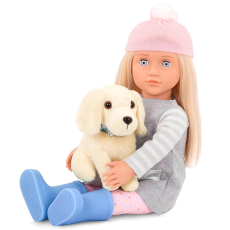 Our Generation: lalka z pieskiem Meagan 46 cm - Noski Noski