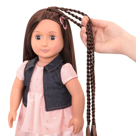 Our Generation: lalka z włosami do stylizacji Kaelyn 46 cm - Noski Noski