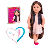 Our Generation: lalka z włosami do stylizacji Kaelyn 46 cm - Noski Noski