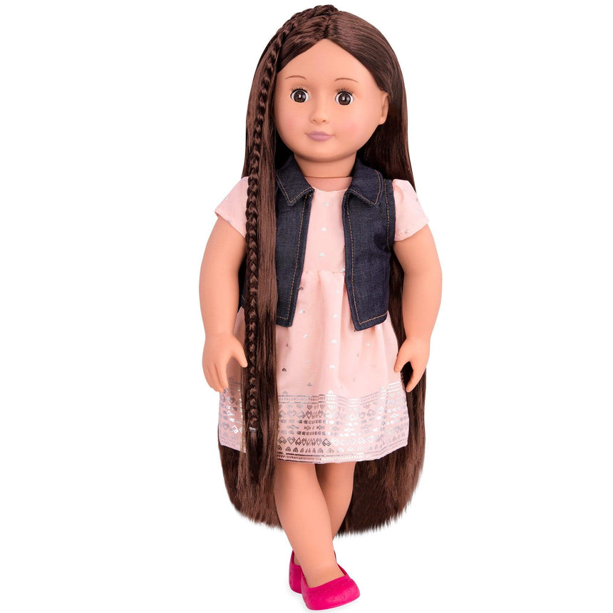 Our Generation: lalka z włosami do stylizacji Kaelyn 46 cm - Noski Noski