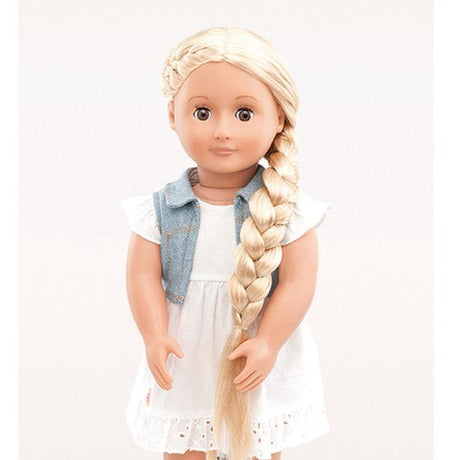 Lalka Our Generation Phoebe, zabawki dla dziewczynek, modna lalka do stylizacji włosów, kreatywna zabawa.
