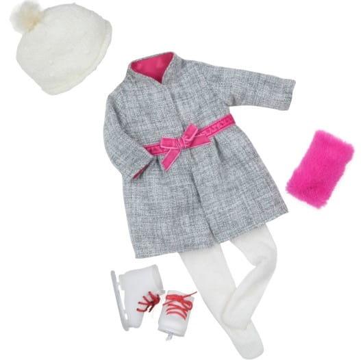 Our Generation: łyżwy i ubranko dla lalki Chic Skate - Noski Noski