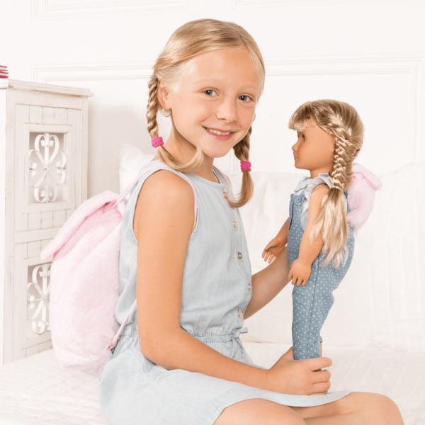 Our Generation: pluszowy plecak dla dziewczynki i lalki Me & You - Noski Noski
