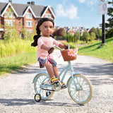 Our Generation: rower dla lalki retro Anywhere You Cruise Bicycle - Noski Noski