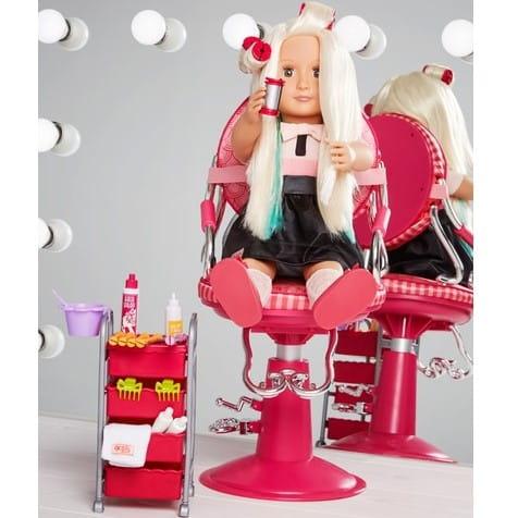 Our Generation: salon fryzjerski dla lalki Berry Nice - Noski Noski