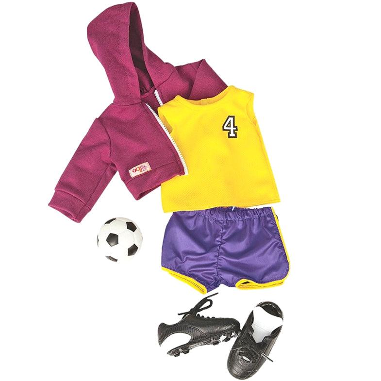 Our Generation: strój do piłki nożnej dla lalek Team Player - Noski Noski