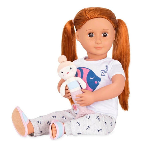 Our Generation: syrenka i piżama dla lalki Seaside Sleepover - Noski Noski