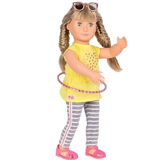 Our Generation: ubranko i hoola hop dla lalki Hula Hooray - Noski Noski