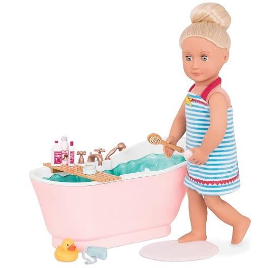 Our Generation: wanna z odgłosami dla lalki Bath & Bubbles Set - Noski Noski