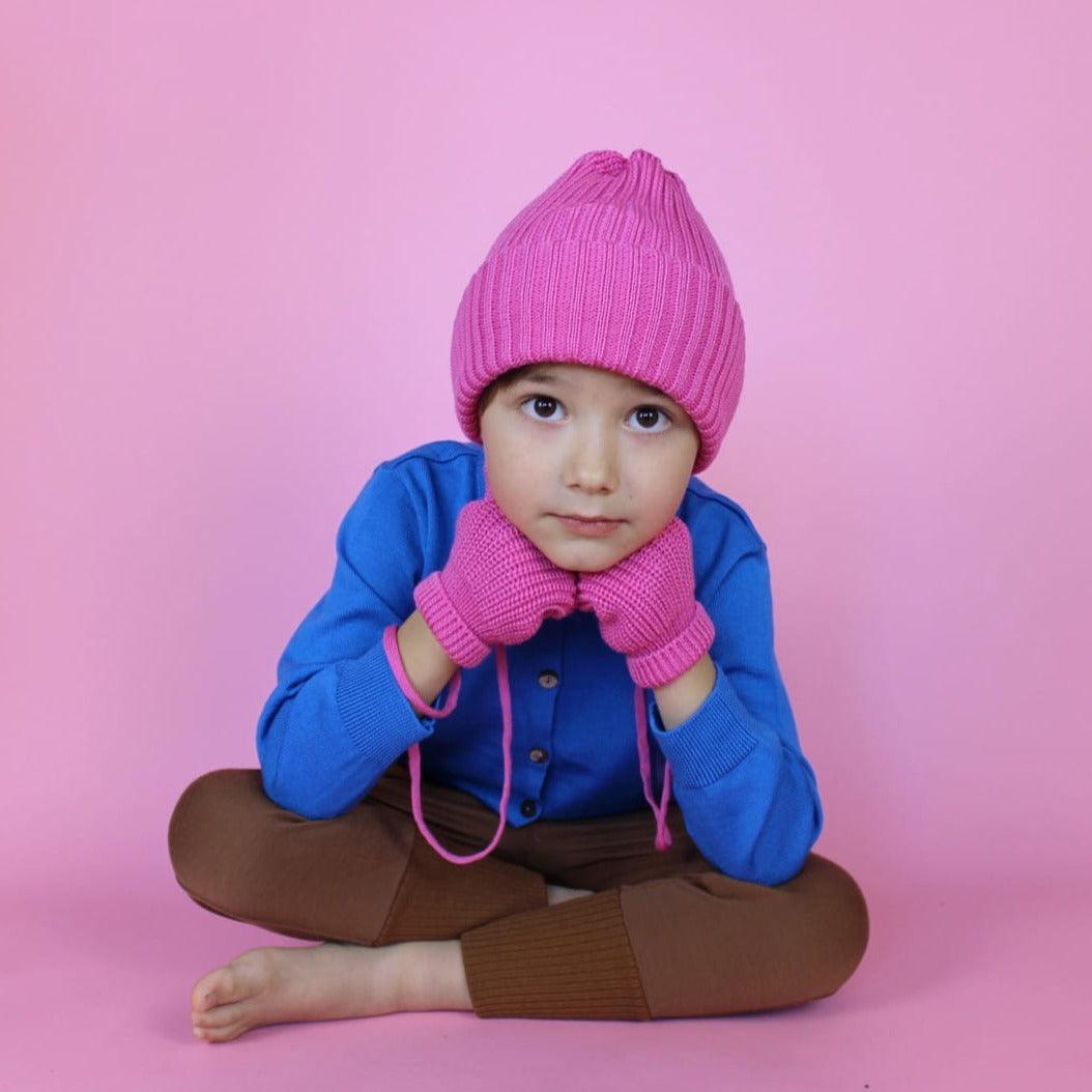 Paterns: czapka dla dzieci z wełny Merino - Noski Noski
