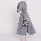 Patulove: ponczo samochodowe Funny Bunny Pink - Noski Noski