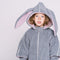 Patulove: ponczo samochodowe Funny Bunny Pink - Noski Noski