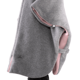 Patulove: ponczo samochodowe Funny Bunny Pink - Noski Noski