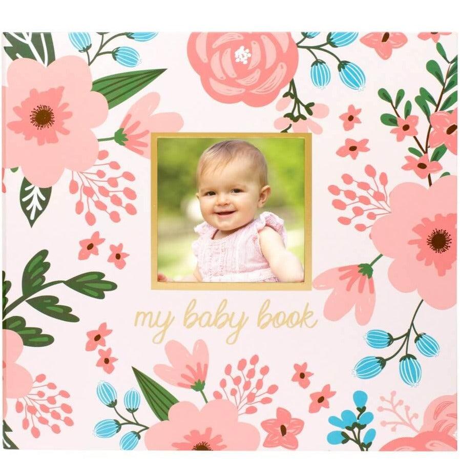 Pearhead: album dziecka od narodzin My Baby Book Floral - Noski Noski