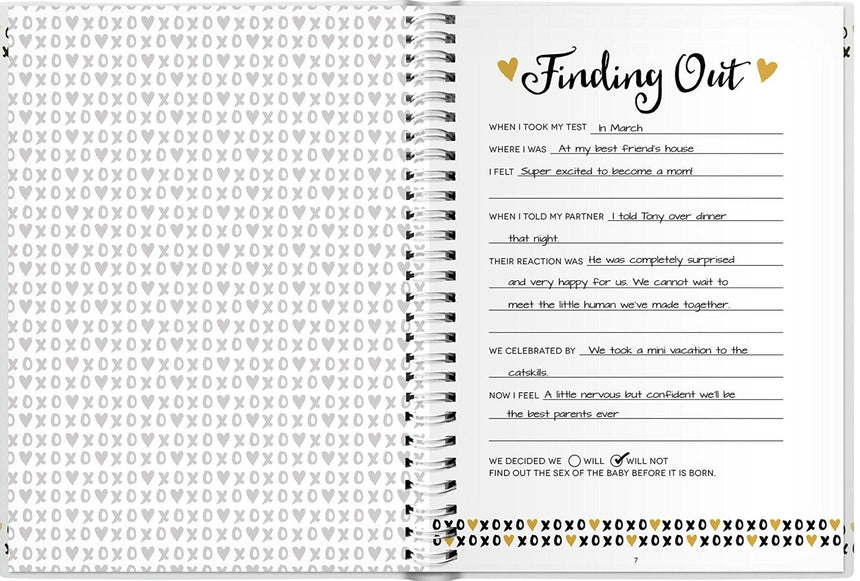 Pearhead: dziennik ciąży My Pregnancy Journal - Noski Noski