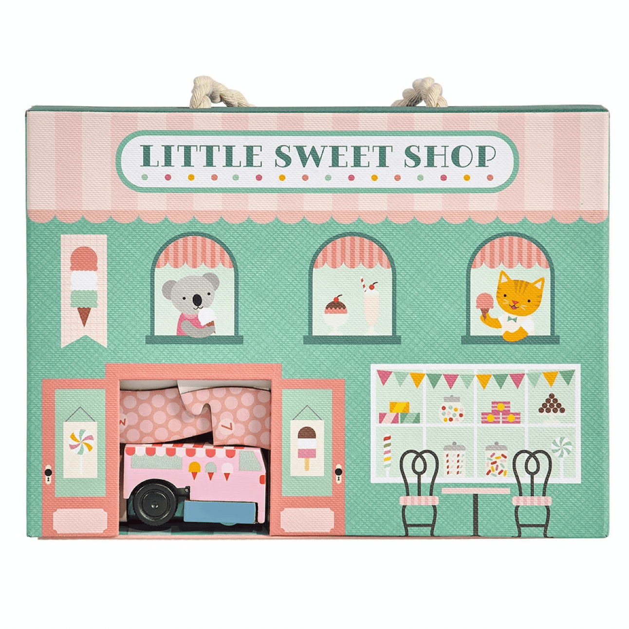 Petit Collage: cukiernia Little Sweet Shop - Noski Noski