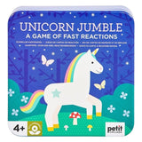 Petit Collage: gra mistrz refleksu Unicorn Jumble - Noski Noski