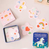 Petit Collage: gra mistrz refleksu Unicorn Jumble - Noski Noski