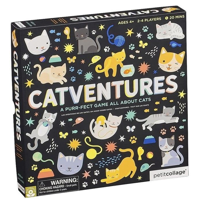 Petit Collage: gra planszowa kotki Catventures - Noski Noski