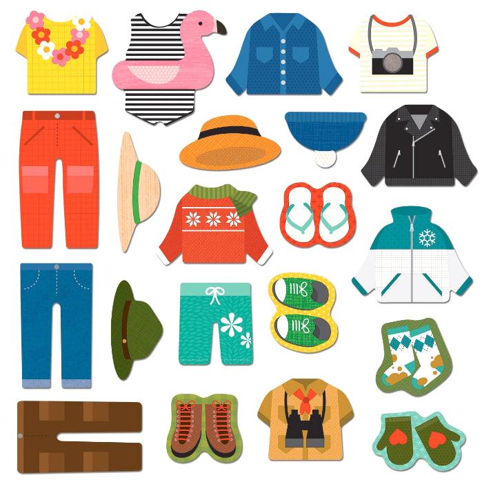 Petit Collage: gra z walizkami Pack Your Bags - Noski Noski