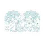 Petit Collage: kolorowanka z naklejkami Colouring Book + Stickers - Noski Noski