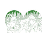 Petit Collage: kolorowanka z naklejkami Colouring Book + Stickers - Noski Noski