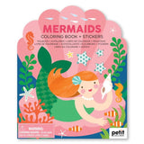 Petit Collage: kolorowanka z naklejkami Colouring Book + Stickers - Noski Noski