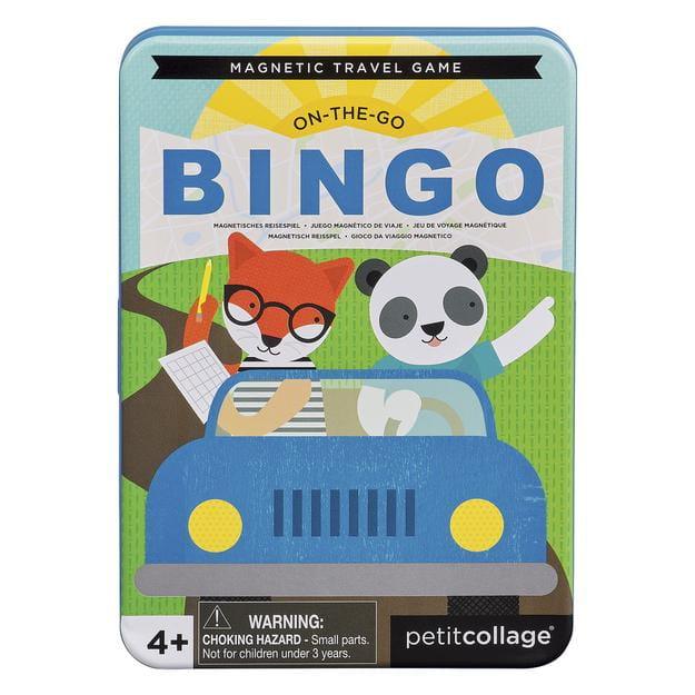 Petit Collage: magnetyczna gra podróżna Bingo - Noski Noski