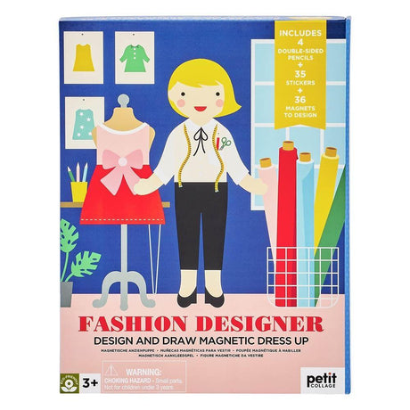 Petit Collage: magnetyczna ubieranka Fashion Designer - Noski Noski