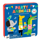 Petit Collage: magnetyczna układanka Party Animals - Noski Noski
