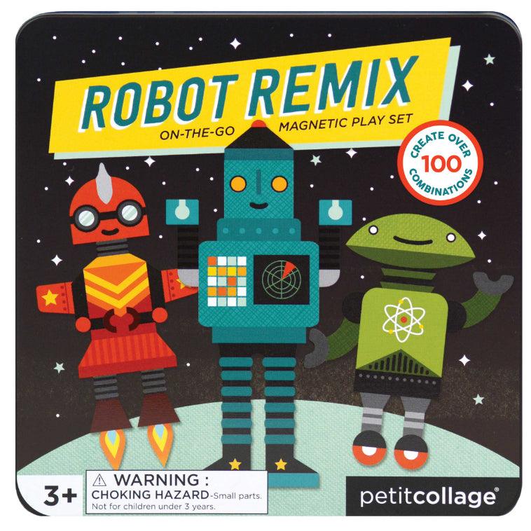 Petit Collage: magnetyczne roboty Robot Remix - Noski Noski