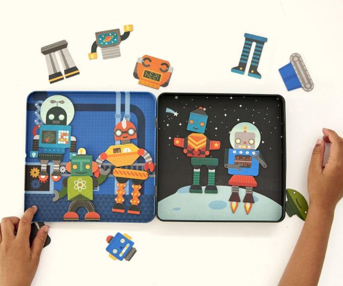 Petit Collage: magnetyczne roboty Robot Remix - Noski Noski