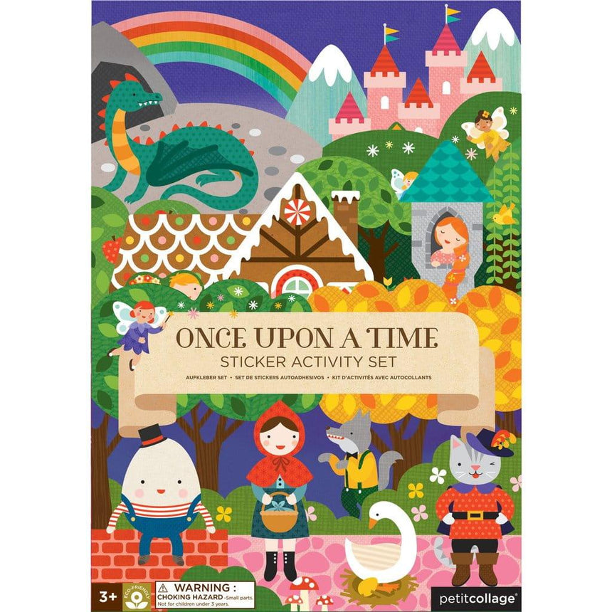 Petit Collage: naklejki wielokrotnego użytku Once Upon A Time - Noski Noski