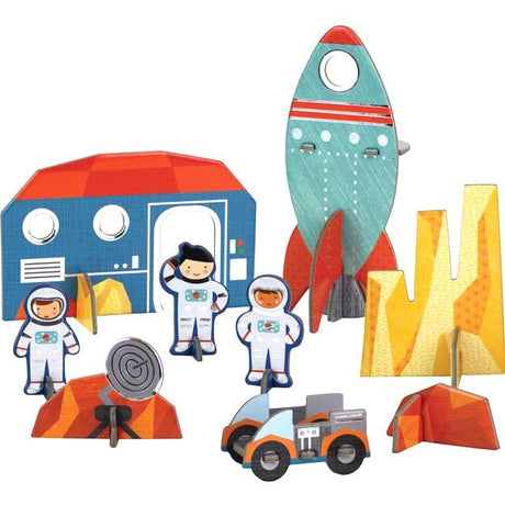 Petit Collage: puzzle 3D Kosmos - Noski Noski