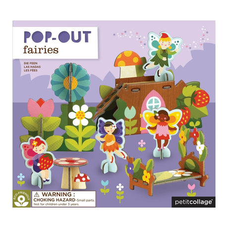 Petit Collage: puzzle 3D Wróżki - Noski Noski