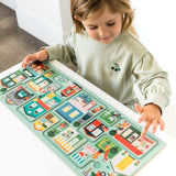 Petit Collage: puzzle obserwacyjne dom Follow + Spot In Our House - Noski Noski