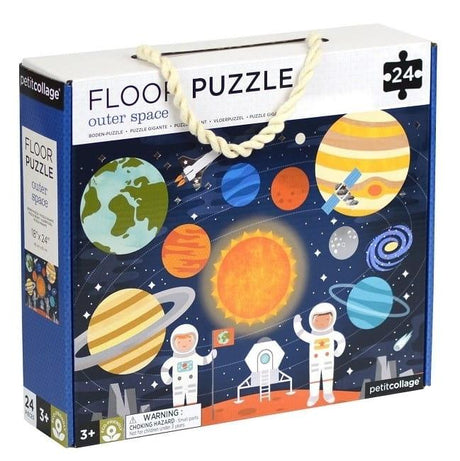Petit Collage: puzzle podłogowe Kosmos - Noski Noski